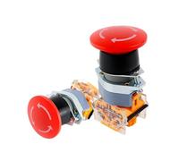 DQFOCPHHAA 1Pc Emergency E-Stop Red Sign 22mm for CNC Router Machine