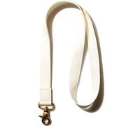 DQL Cordon tour de cou pour homme et femme - Cordon cool pour clés, portefeuille et porte-badge d'identité, Blanc laiteux., Collier