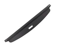 DQRG Couverture Coffre Rétractable Couverture Coffre Rétractable Noire pour Touran 2005-2015, Bouclier Étanche, Accessoires Automobiles Confidentialité(Canvas)