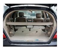 DQRG Couverture Coffre Rétractable Couverture Coffre Voiture pour Mercedes pour Benz Classe R W251 350 400 2006~2013 Bouclier Sécurité Bagages Rideau Accessoires Confidentialité(Beige)