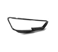 DQRG Couvre-Phares Coque De Phare Voiture Pour A4 B9 A4L 2016 2017 2018 2019 Couvercle Lentille Avant Abat-jour Transparent Feux Avants Auto(Only Right Side)