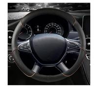 DQRG Couvre Volant Housse Volant Voiture Cuir PU, pour Dacia, pour Sandero, pour Stepway, pour Crossover, Accessoires Automobiles(Café)