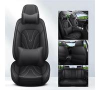 DQRG Housse Voiture Siege 1 Jeu De Housses Siège Auto 5D pour Alfa pour Romeo pour Stelvio pour Giulia Accessoires Intérieurs Articles Automobiles Housses Siège Auto(Black Luxury)