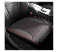 DQRG Housse Voiture Siege Housse De Siège Auto Confortable en Cuir PU, Protection Intégrale Imperméable, Taille Universelle pour Berline, SUV Et Pick-up Housses Siège Auto(Ligne Rouge)