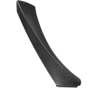 DQRG Poignée Porte Poignée Intérieure Voiture PanneauPorte Intérieur Tirer Revêtement D'habillage Panneau Porte Tirer Couvercle pour BMW Série 3 E90 320 Poignées Portières Intérieures(R Black)