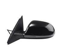 DQRG Rétroviseur Extérieur Rétroviseur Électrique Rabattable pour Voiture Modèles pour Q3 2013-2018, Chauffage Automatique avec Lampe, Miroir À Mémoire Rétroviseurs De Voiture(Noir,L 8-White)