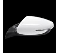 DQRG Rétroviseur Extérieur Rétroviseur Latéral À 6 Fils, Clignotant, Pliable, Réglage Électrique, Chauffage, pour Kia K3 K3S 2012-2017 Rétroviseurs De Voiture(Blanc,La Gauche)