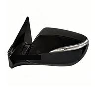 DQRG Rétroviseur Extérieur Rétroviseur Latéral Automatique pour Hyundai pour Santa Fe IX45 Sport 2014-2016 avec Clignotant LED 14 Broches Rétroviseurs De Voiture(Noir,La Gauche)