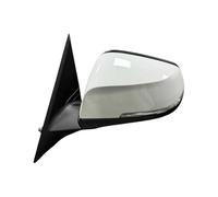 DQRG Rétroviseur Extérieur Rétroviseur Latéral Électrique Pliable Et Chauffant pour BMW Série 3 F30 2011-2018 Rétroviseurs De Voiture(White L)