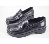 DQS Femmes Filles Lolita élèves de l'école Japonaise Uniformes Chaussures JK Bout Rond Cosplay Talons