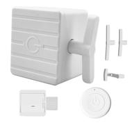 Dqsgiqe Bouton de télécommande, bouton intelligent sans fil, autocollant, mini protection d'interrupteur mural, accessoire d'intérieur universel pour lumière de porte, maison, salon