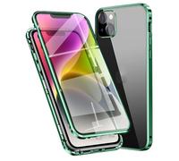Dqtaoply Coque pour iPhone 14 Plus, Housse Integrale [avec Protection D'écran en Verre Trempé 9H] + [Caméra Arrière Protection] Protection 360°Etui Double Face Case pour iPhone 14 Plus (Vert)