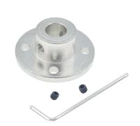DQZRTUECA Accouplement d'arbre de guidage de moteur, accouplement à bride rigide, alésage de 3 mm à 12 mm(3MM bore)