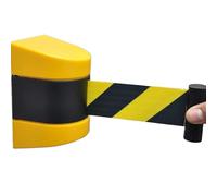 DQZRTUECA Barrière de sécurité murale rétractable for le contrôle des foules, 10 m, ABS