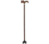 DQZRTUECA Canne de Marche décorative Dragon Phoenix, poignée Ergonomique en Bois de wengé, capacité de 250 kg, réglable de 80 à 93 cm, Plusieurs Couleurs(A,82Cm(Use Height 155-160Cm))