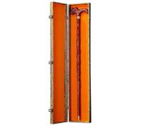 DQZRTUECA Canne de Marche Dragon Phoenix en Palissandre Multicolore, capacité de Charge de 250 kg, Hauteur de 93 cm(A)