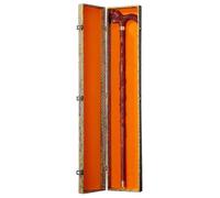 DQZRTUECA Canne de Marche Dragon Phoenix en Palissandre Multicolore, capacité de Charge de 250 kg, Hauteur de 93 cm(B)