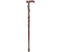 DQZRTUECA Canne de Marche en Bois, poignée Ergonomique antidérapante, dragonne, Plusieurs Tailles, capacité de 150 kg(79Cm(Use Height 151-152Cm))