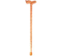 DQZRTUECA Canne de Marche en Bois sculpté en Forme de Dragon, 80-90 cm, 150 kg/330,7 LB(85Cm(Use Height 156-165Cm))