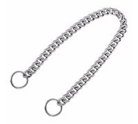 DQZRTUECA Collier antidérapant en Acier Inoxydable, Solide, Durable, étanche, résistant au ternissement, sans Traction, Collier d'entraînement for Chien, chaîne d'étranglement(14inch)