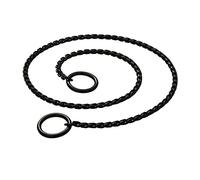 DQZRTUECA Collier d'étranglement d'entraînement for chien, chaîne de collier en acier inoxydable, chaîne serpent en métal for chiot, collier coulissant for spectacle d'animaux de compagnie, collier fo