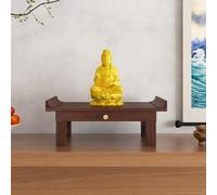 DQZRTUECA Ensemble d'autel et de sanctuaire Bouddhiste, Table d’autel de méditation avec tiroir Coulissant, Table Bouddhiste Puja, Tailles Multiples(40x25x16cm/15.7x9.8x6.3in)