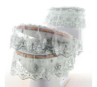 DQZRTUECA Ensemble de housses de siège de toilette, housses de réservoir, housses de siège ...(Green)