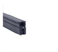 DQZRTUECA Joint d'étanchéité en U noir for automobile, plusieurs tailles, 3,28 pieds(17mm x 8mm)