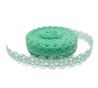 DQZRTUECA Lace Ribbon 15mm Bilateral Embroidered Net Fabric Trim 10 Yards Multicolor(12)