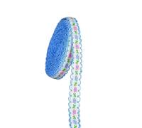 DQZRTUECA Lot de 4 rubans en dentelle fleurie, 4,6 m, 12 mm, for vêtements, tissus, accessoires, loisirs créatifs(Style10)