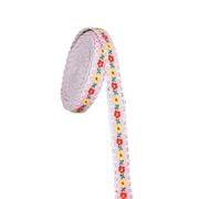 DQZRTUECA Lot de 4 rubans en dentelle fleurie, 4,6 m, 12 mm, for vêtements, tissus, accessoires, loisirs créatifs(Style5)