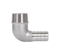 DQZRTUECA Raccord coudé à Filetage mâle BSP, Joint pagode, en Acier Inoxydable 304, Plusieurs Tailles(3/4inch*26mm)