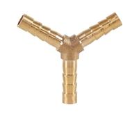 DQZRTUECA Raccords de tuyaux de Joint de Barbe de connecteur de pagode de Type Y à 3 Voies en Laiton for Le Tube d'eau de gaz 4-19mm(4mm)