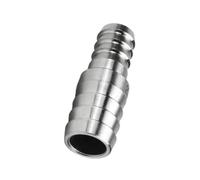 DQZRTUECA Réducteur de Barbe de Tuyau en Acier Inoxydable 304, raccord Double pagode for gaz, Air, Huile, Plusieurs Tailles(12MM*6MM)