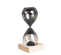 DQZRTUECA Sablier magnétique Multicolore 6,5 cm x 14 cm(Black)