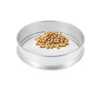 DQZRTUECA Tamis à Pollen en Acier Inoxydable for Jardin Riddle Argenté Tailles 20 * 20 * 5cm(Mesh 0.28mm)