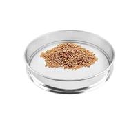 DQZRTUECA Tamis de Jardin en Acier Inoxydable, Mailles de 0,005 à 12,5 mm, Dimensions: 15 x 15 x 5 cm(Mesh 0.224mm)