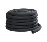 DQZRTUECA Tube isolant en mousse à cellules fermées for tuyaux de 10 à 90 mm, noir, plusieurs tailles, 1,7 à 1,8 m(43mmx20mm x1.8m)