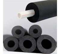 DQZRTUECA Tube isolant en mousse de caoutchouc nitrile noir, plusieurs tailles(76MM*20MM*1.8M)