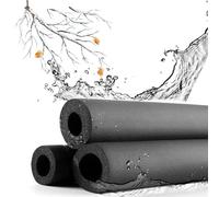 DQZRTUECA Tube isolant en mousse de nitrile noir, diamètre intérieur 6-90 mm, épaisseur 9-20 mm, longueur 1,7-1,8 m(ID16MM*15MM*1.8M)