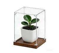 DQZRTUECA vitrines en plastique transparent, Acrylic Display Case Multicolor Multiple Sizes(B,50x60xH 10cm (20x24xH 4in))
