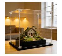 DQZRTUECA vitrines en Plastique Transparent, Vitrine de Figurines en Acrylique avec Porte, Plusieurs Tailles for l'artisanat, poupée trophée(45x35x40cm (18x14x16in))