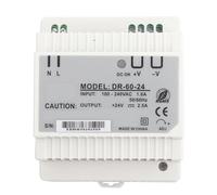 DR - 60-24 Alimentation électrique à Sortie Unique de 60 W, 24 V, Montage sur Rail DIN, Alimentation à découpage AC/DC avec Protection Contre Les surcharges, Montage sur Rail