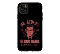 Dr. Acula's Blood Bank - Dracula - Vampire Effrayant Halloween Coque pour iPhone 11 Pro Max