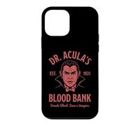 Dr. Acula's Blood Bank - Dracula - Vampire Effrayant Halloween Coque pour iPhone 12 Mini