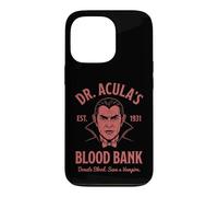 Dr. Acula's Blood Bank - Dracula - Vampire Effrayant Halloween Coque pour iPhone 13 Pro