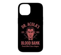 Dr. Acula's Blood Bank - Dracula - Vampire Effrayant Halloween Coque pour iPhone 14