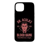 Dr. Acula's Blood Bank - Dracula - Vampire Effrayant Halloween Coque pour iPhone 15 Plus