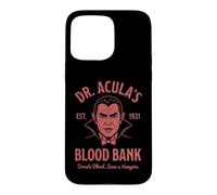 Dr. Acula's Blood Bank - Dracula - Vampire Effrayant Halloween Coque pour iPhone 15 Pro Max