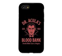 Dr. Acula's Blood Bank - Dracula - Vampire Effrayant Halloween Coque pour iPhone SE (2020) / 7/8
